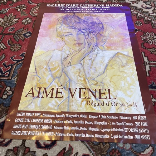Aimé venel exhibition poster - aimÉ,