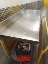 Stainless Steel Commercial Kitchen Work Bench – 90x70x90 cm