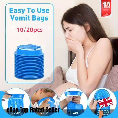 25pcs disposable vomit bags - 25pcs,