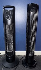 Bundle Job Lot of 2 Fans Black + Decker 30 inch Tower Fan BXFT50002GB & Vytronix