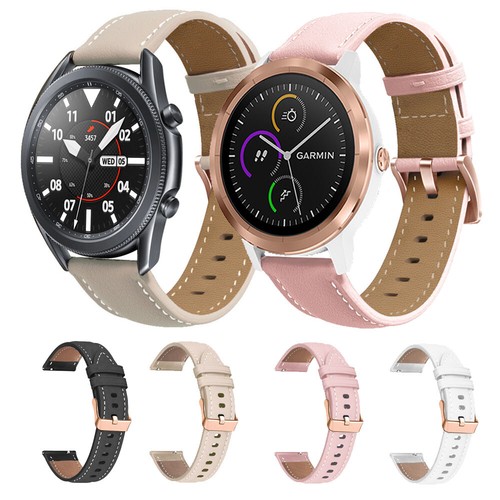 Leather strap watch band for - watch,
