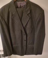 Mens suit jacket size 46/48 Long and 2 PAIRS of matching trousers 40/42L