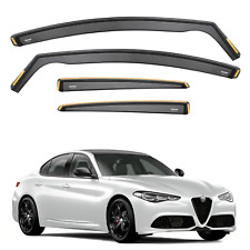 ISPEED Wind Deflectors for Alfa Romeo Giulia 4-Door 2016-2025 4pc Set Accessory