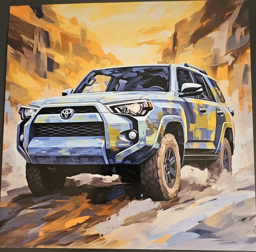 Art print toyota 4 - 8,