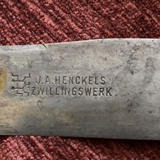 U.A.Henckels 800 Silver Handle