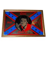 Elvis Presley Pictured Mirror Lives On 1935 - 1977 33 cm x 22 cm Decor Retro