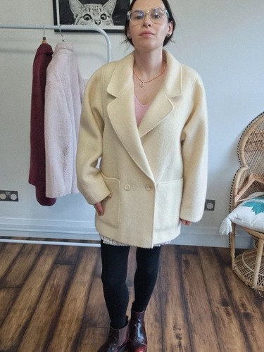 Vintage 1960s mohair cream - vintage,