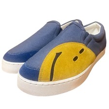 Kapital Navy Slip On Smiley