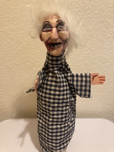Punch judy zombie puppet - punch, '