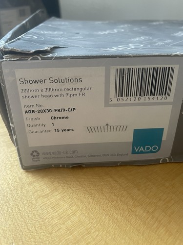Vado aquablade slim - slim, retangular