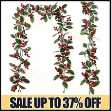 2M Christmas Garland Holly