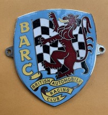 Badge auto car racing British