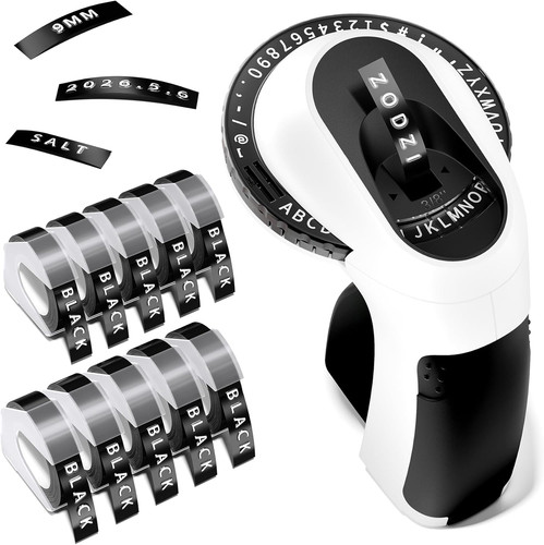 Dymo omega embossing label - 3d,