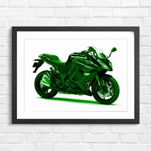 Blue kawasaki z1000 - blue,