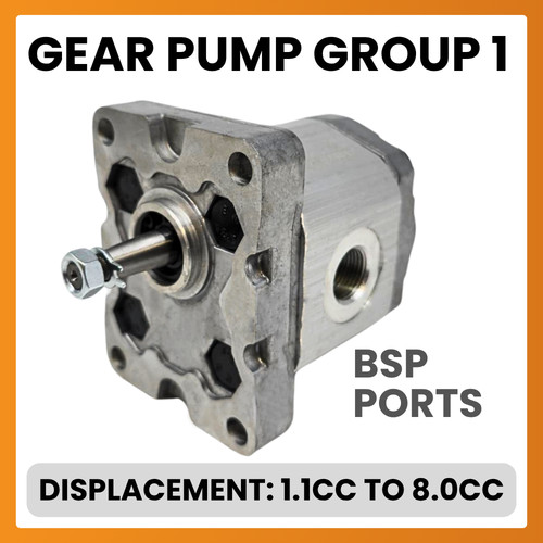 Hydraulic gear pump - pump,, group