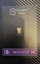 Wessex Mint 1/200oz George and