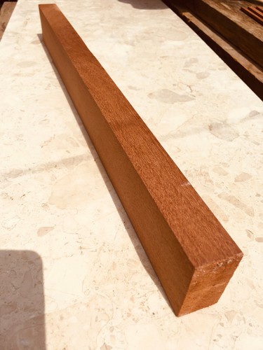 New mahogany hard wood - new, sawn