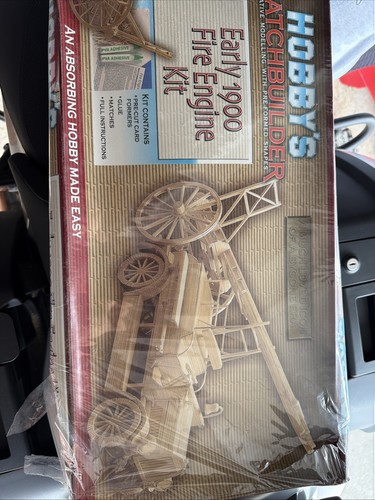 Diy matchbuilder fire engine - diy,
