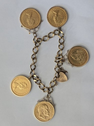 Gold sovereign unique vintage - unique,