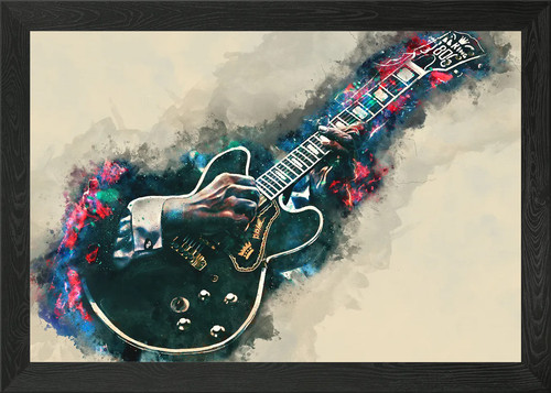 King guitar nov19 framed - nov19,