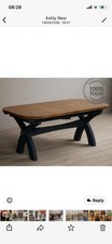 Solid Oak Extending Dining