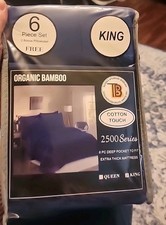 New! 6 Piece Organic Bamboo