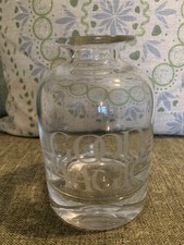 Unused Emma Bridgewater Apothecary Short Glass Vase ‘Good Magic’ Halloween New