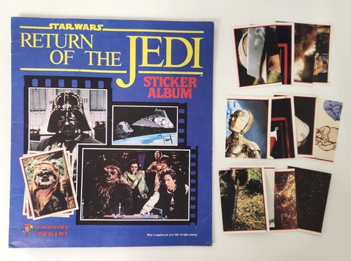 Panini 1983 return the jedi - panini,