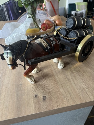 Large ceramic shire horse - ceramic,