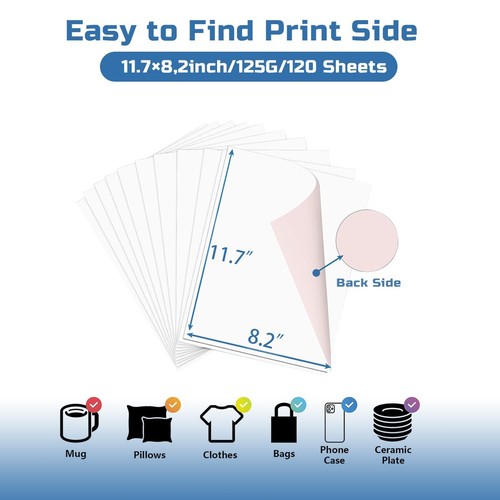 120 sheets sublimation - 120,