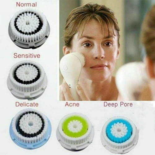 Facial brush head replacements - brush,