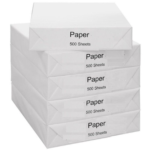 White paper printer copier - a4,