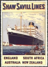 Modern Postcard: SHAW SAVILL