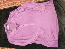 Ally Capellino Vintage Mens Short Purple British Design 