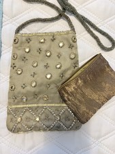 Accessorize Monsoon Silk Evening Bag & Purse