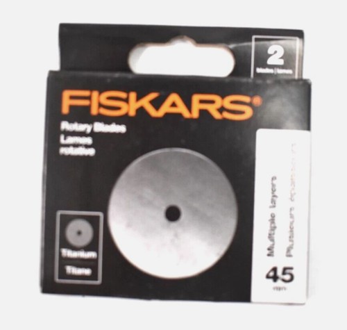 Fiskars 45mm titanium - 45mm, rotary