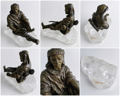Bronze figure a - a,