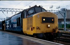 Original 35mm Rail Slide: CLASS 37/4: 37408 Loch Rannoch: CREWE: 1995 #17