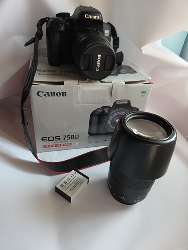 Canon eos 750d dslr - 750d,