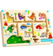 Montessori Magnetic Color Sorting Games Kids Educational Moving Games Wooden