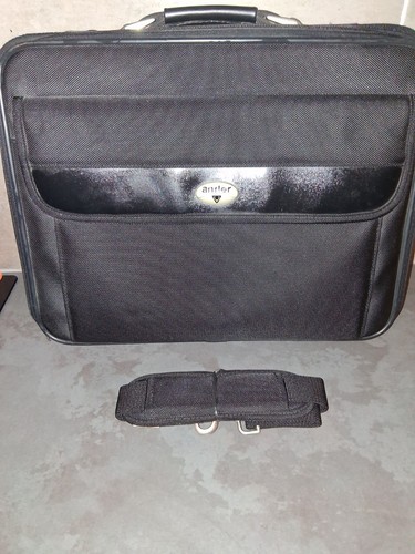 Antler laptop bag - black, with