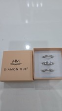 3xDiamonique 4.6ct tw Eternity