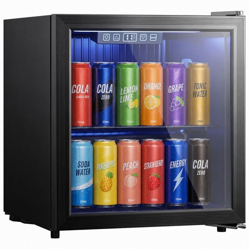 Homcom drinks fridge 48 - l, fridge,