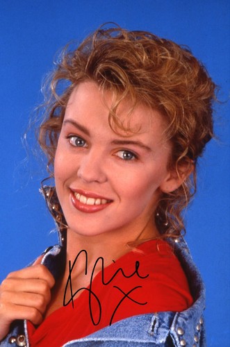 Kylie minogue signed pre print - minogue,