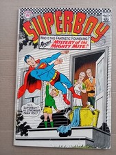 Superboy No 137. "Mystery of the Mighty Mite!" 1967 DC Comic G/ VG
