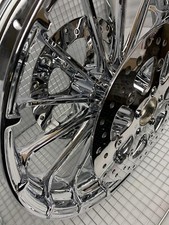 Harley Front Talon Chrome