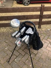 Wilson di7 irons + driver + putter + Callaway hyper dry bag