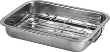 Stainless steel roasting tray - stainless,