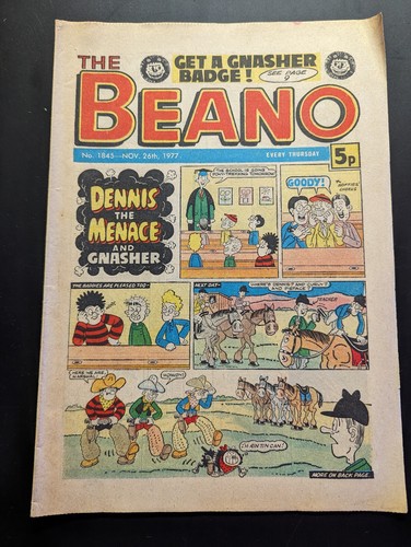 Beano comic 1845 - 1845, november