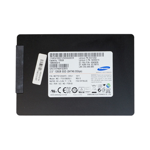 Lenovo samsung pm841 - samsung, 128gb